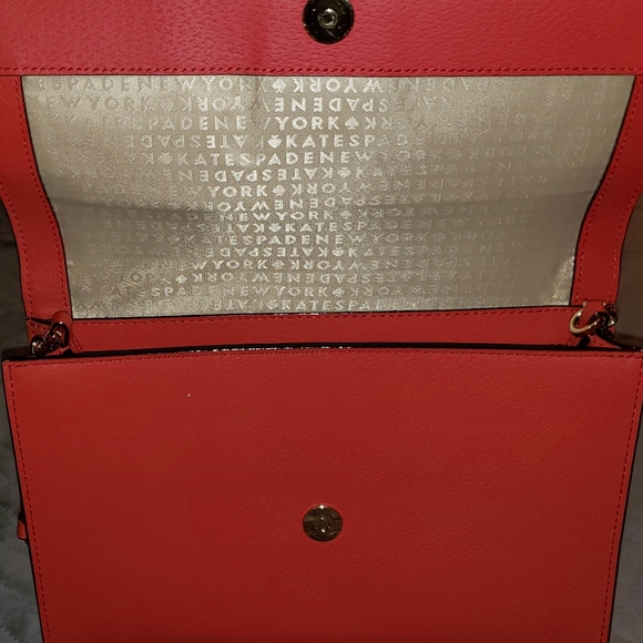 KATE SPADE LEATHER HANDBAG - Picture 6 of 7